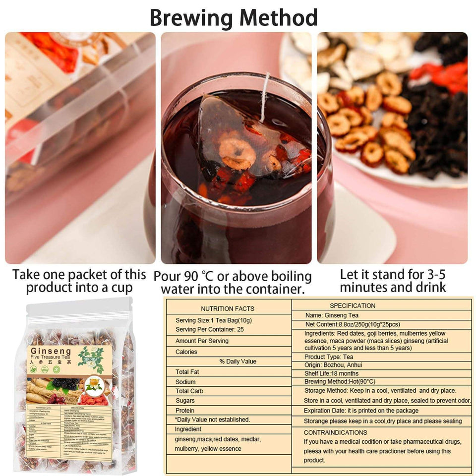 Chinese Men's Power Energy Tea For Men & Woman