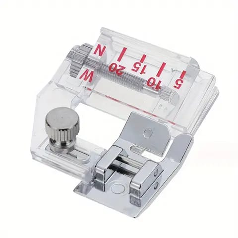 Adjustable Bias Tape Binding Foot