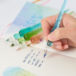 High Quality Handmade Drawing Dip Calligraphy Pen with ink