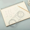 Multifunctional Geometric Plastic Ruler