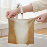 Reusable Microfiber Kitchen Cleaning Towels