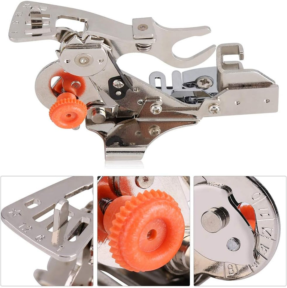 Ruffle Edge Presser Foot for Sewing Machines