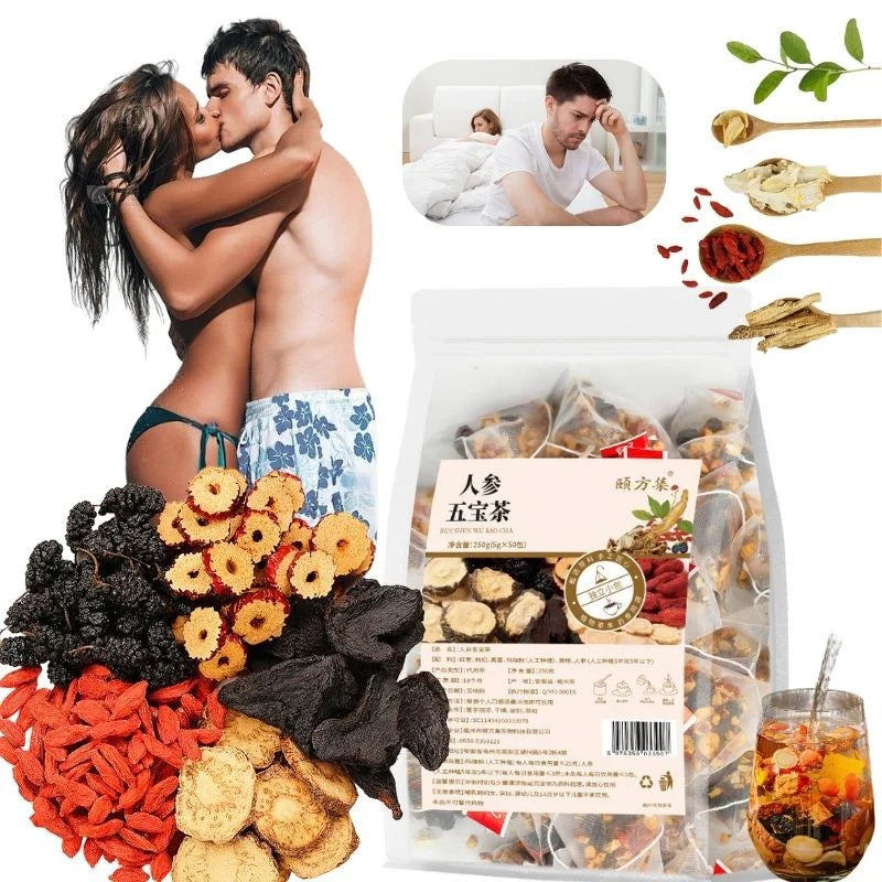 English Men’s Herbal Power Tea – Ginseng Energy Booster