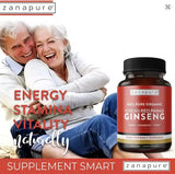 Ginseng Root Extract Powder - Promotes Male Energy, Focus, and Vitality