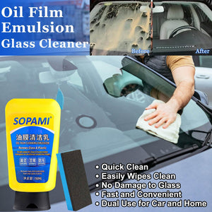 Ultimate Oil Film Glass Cleaner for Car Windows