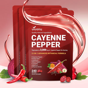 Cayenne Pepper Softgels Supplement
