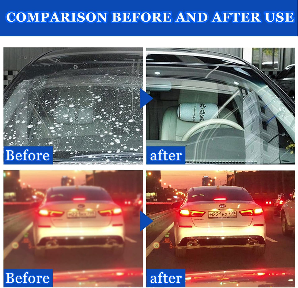 Ultimate Oil Film Glass Cleaner for Car Windows