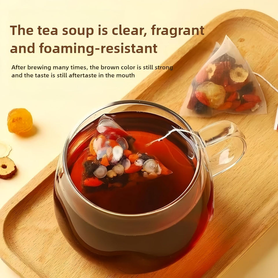 Five Treasure Ginseng Wellness Tea Clean & Natural Herbal Blend