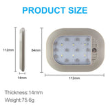 8 In 1 Rechargeable Car Roof Ceiling Interior light