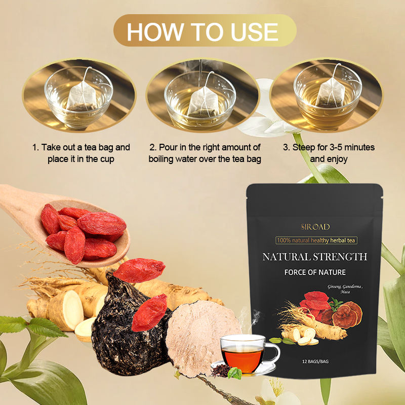 Natural Chinese Herbal Men's Vitality Energy Tea For Men And Woman