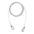Stainless Steel PVC Coated Clothesline, Portable Windproof Indoor/Outdoor