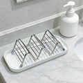Multifunctional Stainless Steel Drainage Soap Tray