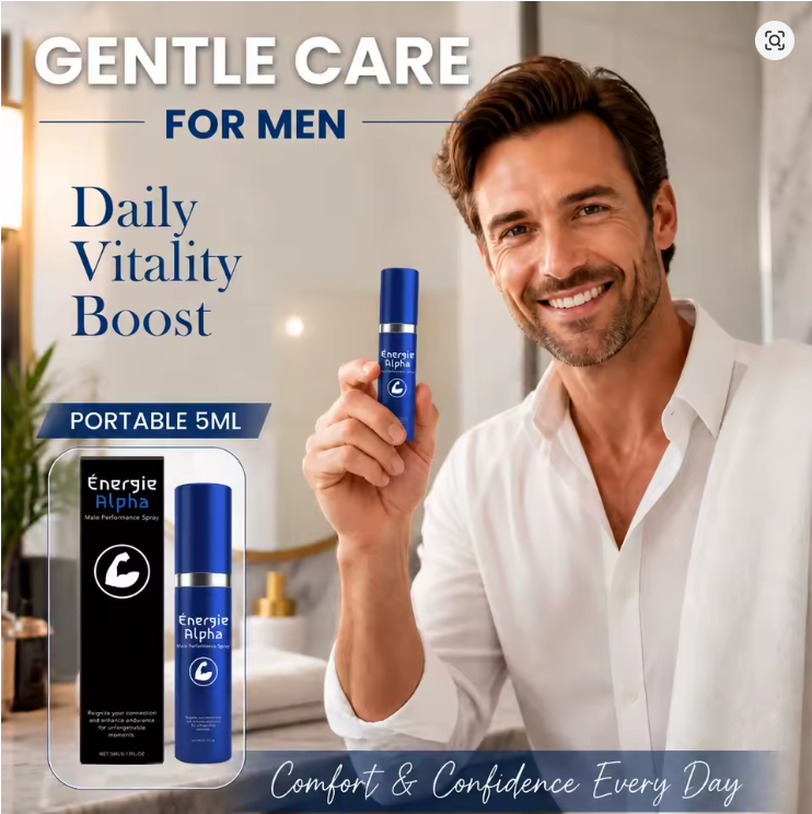 Men's Energy Spray For Confidence Boost