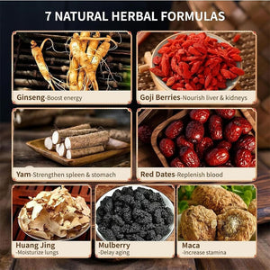 Ginseng & Mulberry Herbal Hidden Power five treasures Tea