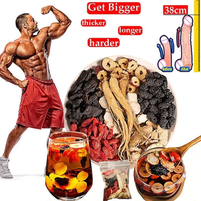 Men’s Herbal Power Tea – Ginseng Energy Booster