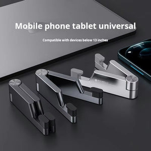 Portable Aluminum foldable mini phone holder for desk