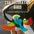 Cute Flying Companion Bird Car Ornament