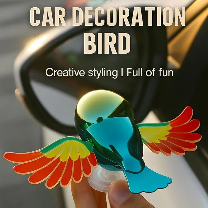 Cute Flying Companion Bird Car Ornament