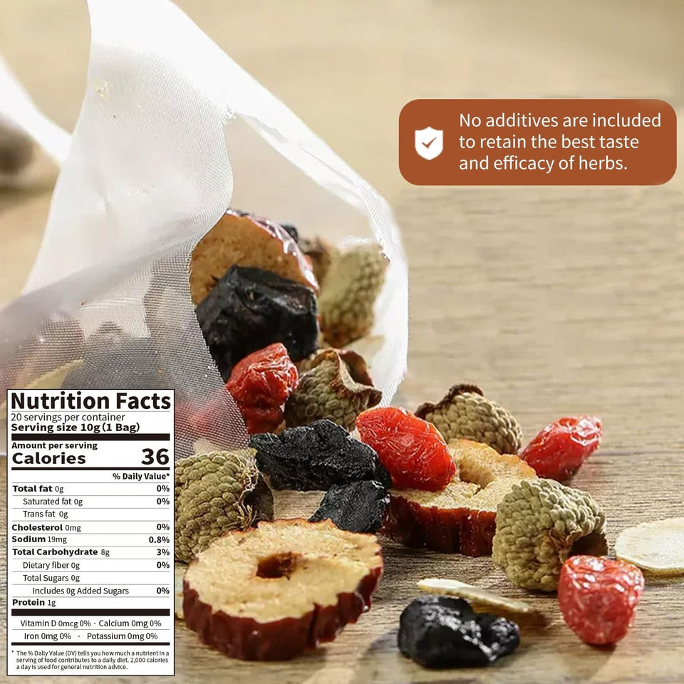 Ginseng & Mulberry Herbal Hidden Power Tea
