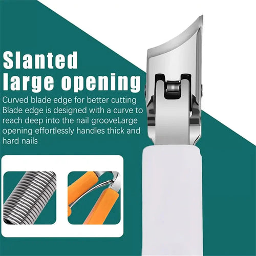 Anti-Splash Nail Beveled Edges Clippers
