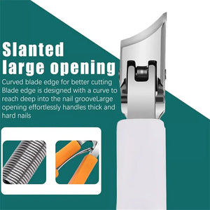 Anti-Splash Nail Beveled Edges Clippers